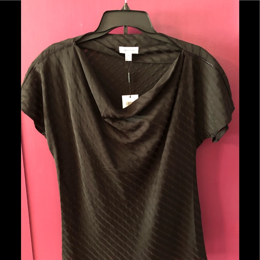 Calvin Klein black blouse